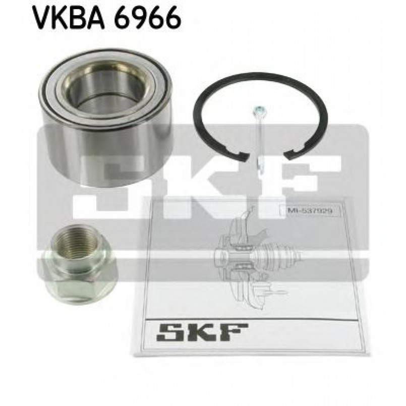 VKBA 6966 SKF Підшипник кульковий d>30